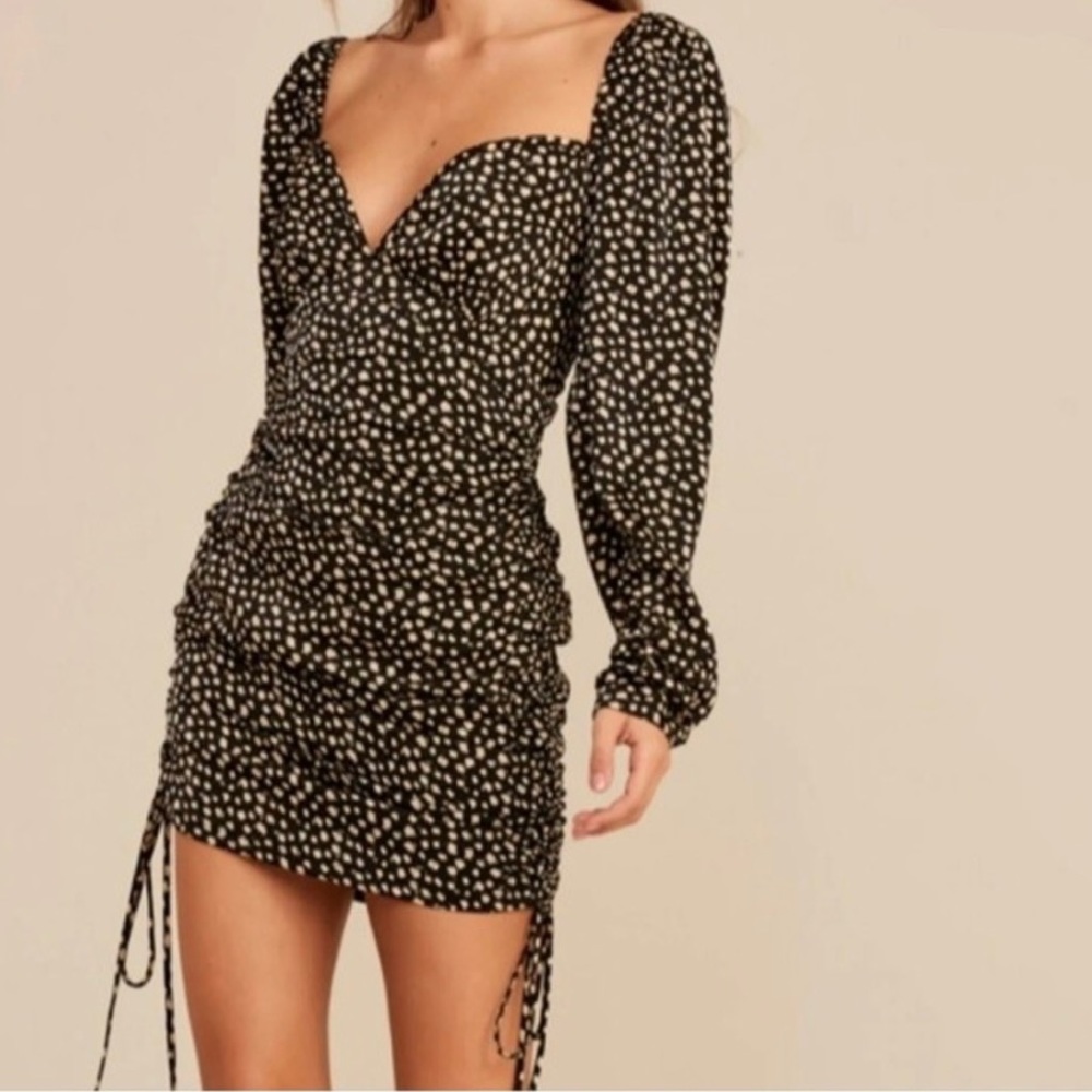 Lush - Puff Sleeve Dress